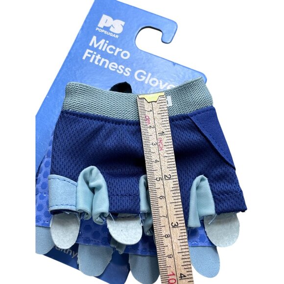 Popsugar Micro Fitness Gloves Multi Blue - Picture 7 of 9